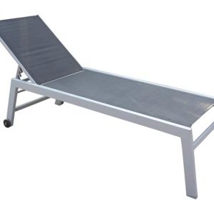 TUMBONA ALUMI PLATA+TEXTILENE