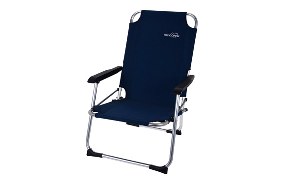 SILLA CAMPING PLEGABLE AZUL OS