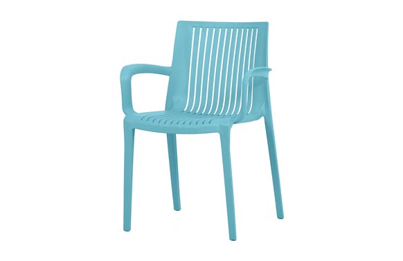 SILLA POLIPROPILENO DALLAS AZU