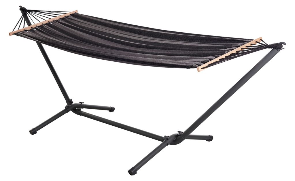 HAMACA CON ESTRUCTURA GRIS 200