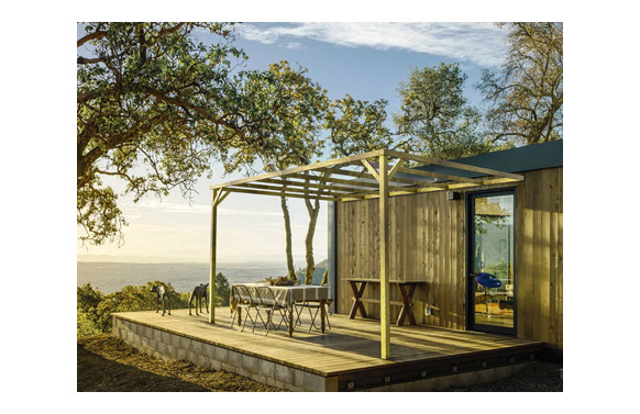 PERGOLA ADOSADA CARMEN 300 X 2