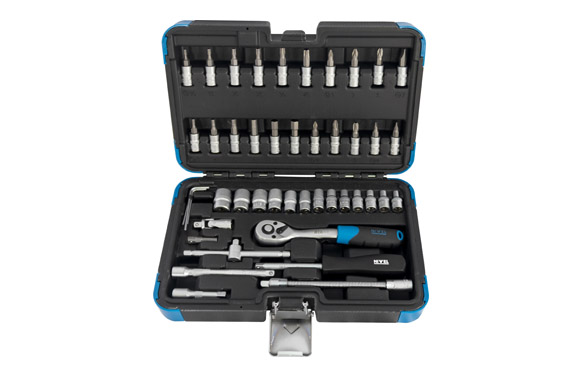 MALETIN VASOS/PUNTAS ¼» 46 PZS