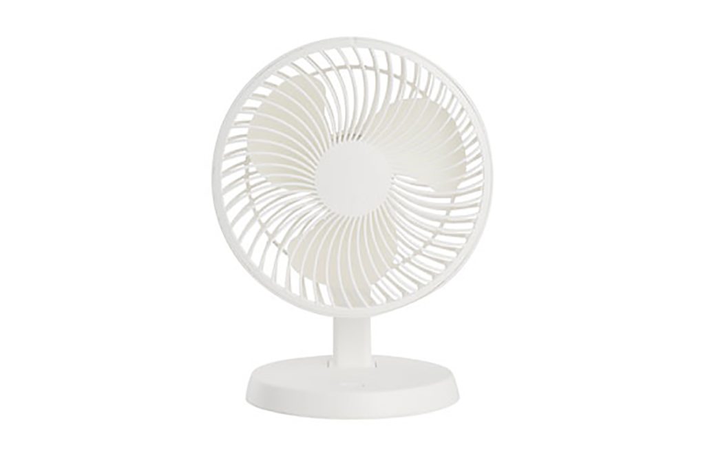 VENTILADOR SOBREMESA 5W Ø17CM