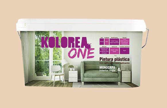 PINTURA PLAST INT MONOCAPA ONE