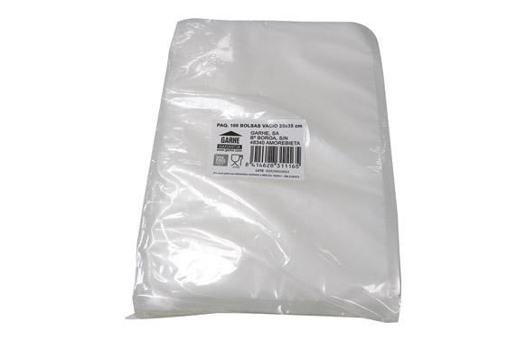 BOLSA ENVASAR VACIO (PAQ 100 U