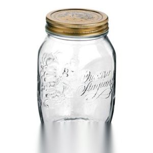 TARRO VIDRIO 4 ESTACIONES CON