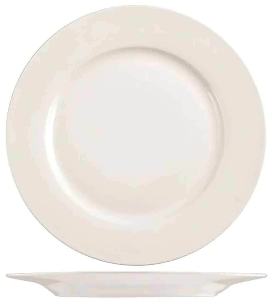 PLATO NEW BONE CHINA ALA BLANC