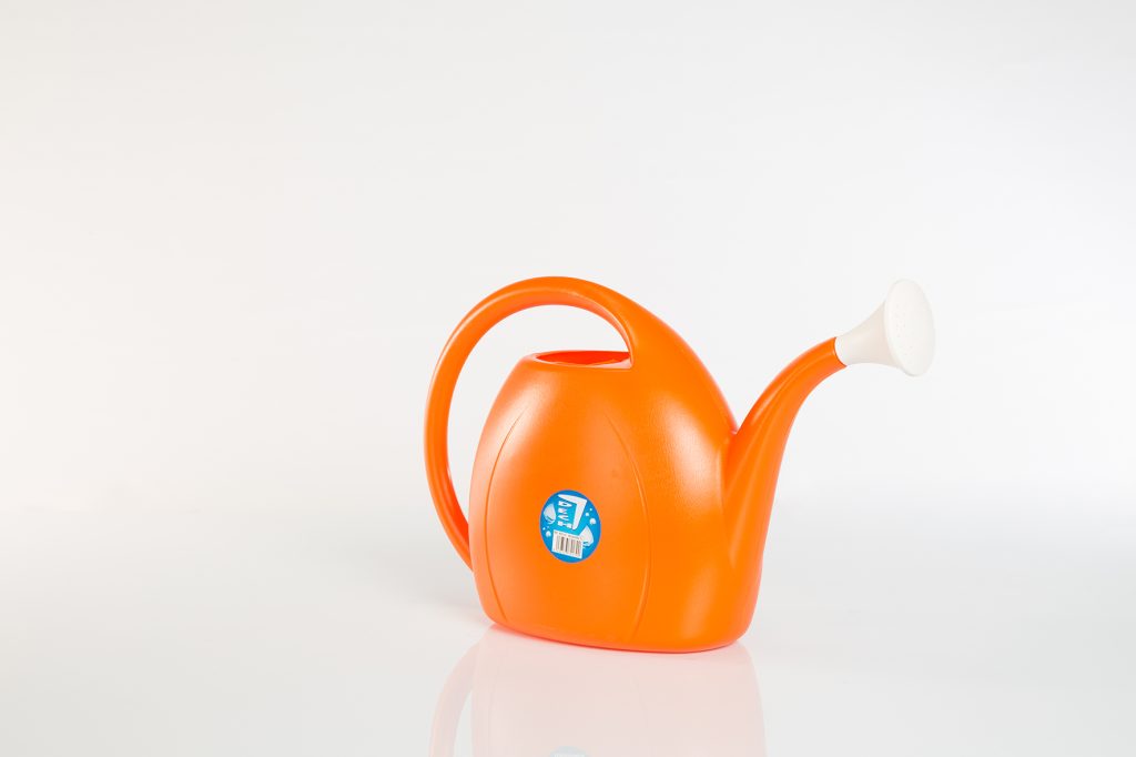 REGADERA PLASTICO 7 LT NARANJA