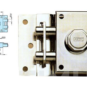 CERROJO 16/0 CON BOTON INTERIO