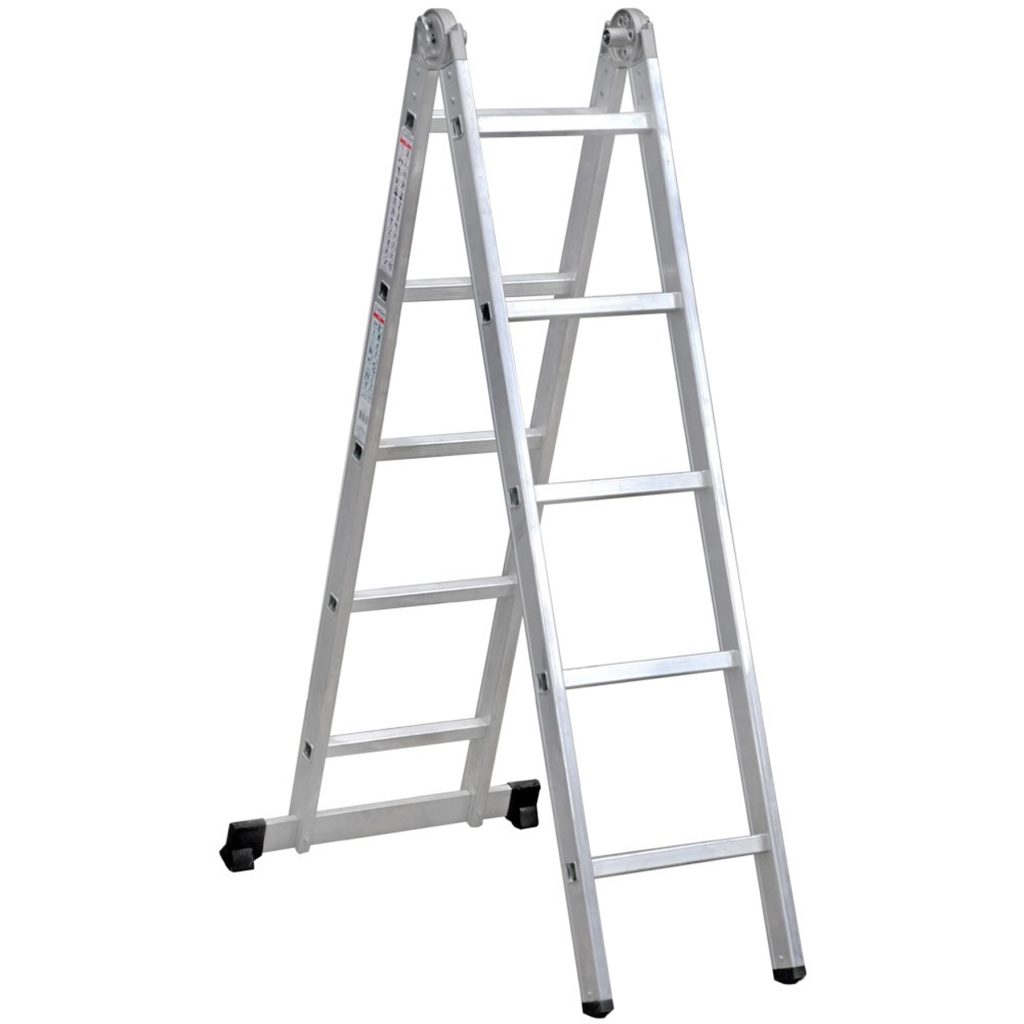 ESCALERA ALUM PROF PLEGABLE 2X