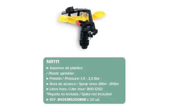 ASPERSOR CABEZ.IMPAC.REGUL. 36