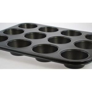 MOLDE METAL MUFFINS 12 CAVIDAD