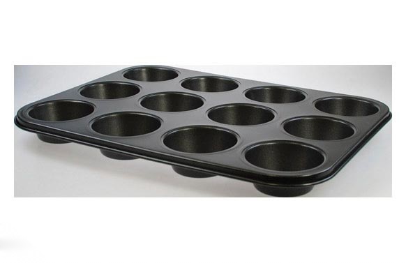 MOLDE METAL MUFFINS 12 CAVIDAD