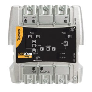 AMPLIFICADOR MINIKOM MATV 3E/1