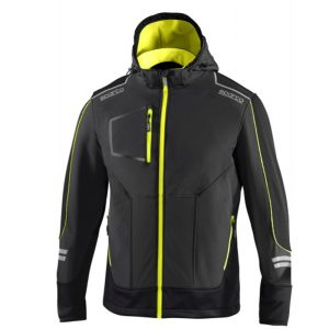 CHAQUE.TECH SOFTSHELL GRIS/AMA
