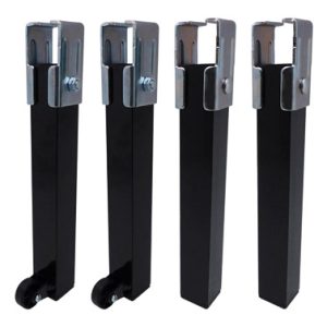 PATAS SOMIER CUADRADA C/RUEDAS