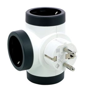 ADAPTADOR TRIPLE ROTATIVO 180º