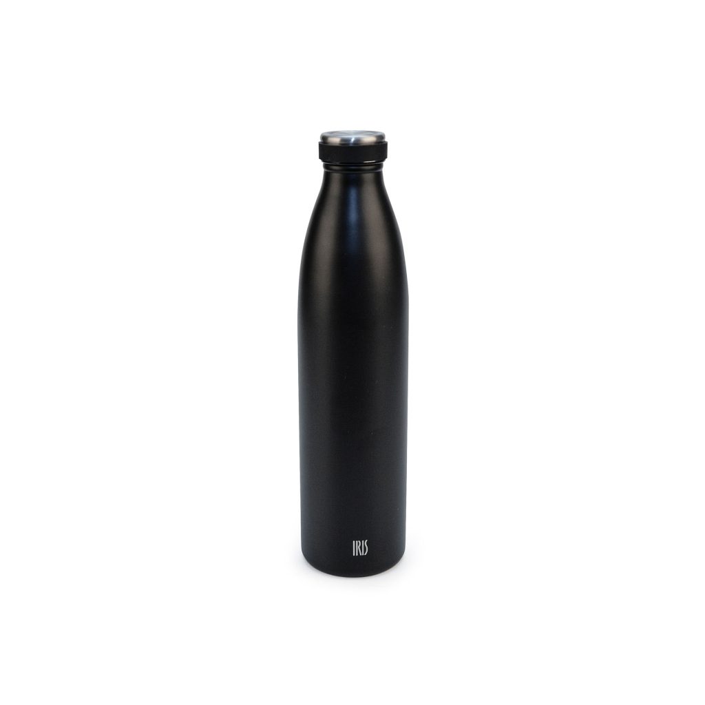 BOTELLA INOX TERMO 1 L NEGRO 8