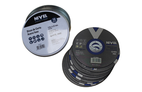 DISCO CORTE INOX 125x1x22MM LA