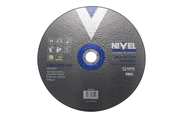 DISCO CORTE INOX 230×1,8x22MM