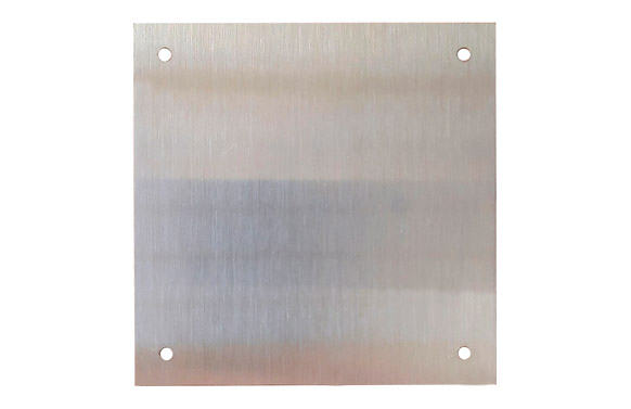 PLACA 80X80MM M-51/8080C INOX