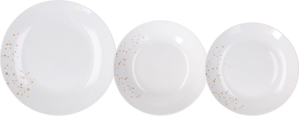 VAJILLA PROCELANA DECORADA 18