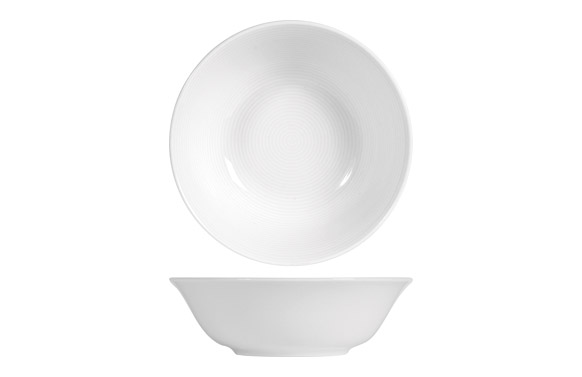 BOL PORCELANA GRABADO BLANCO 1