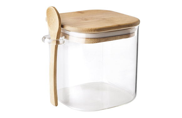 TARRO PARA CAFE/AZUCAR + CUCHA