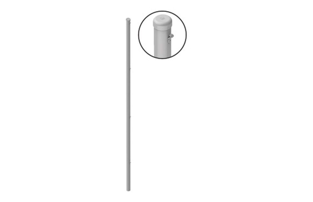 POSTE INTERMEDIO GALVANIZADO 1