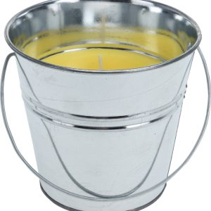 VELA CITRONELLA CUBO METAL 65X