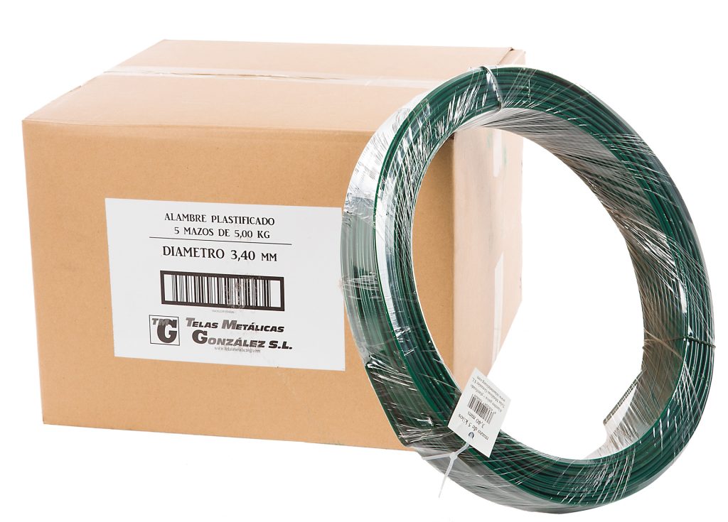 ALAMBRE PLAST VERDE 3MM 5 KG