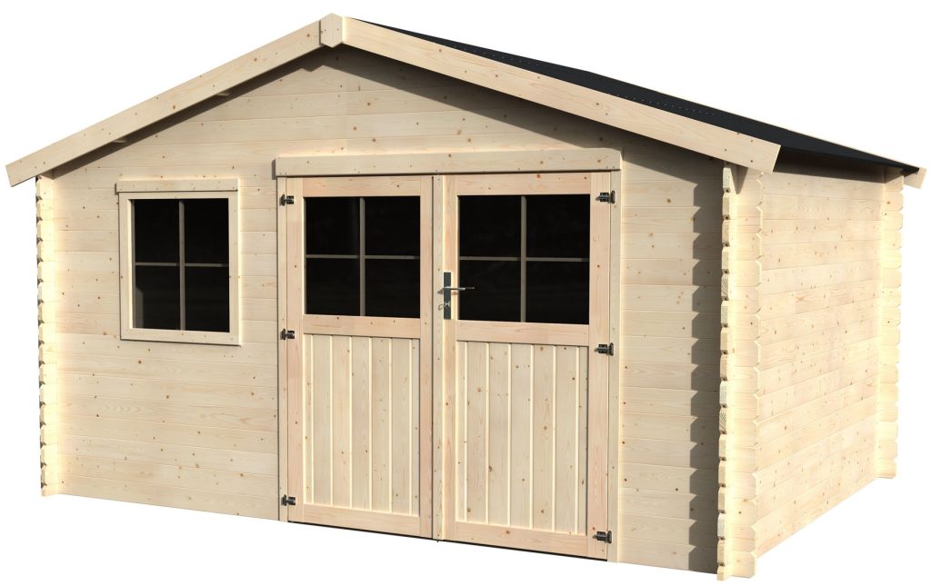 CASETA MADERA BOREAL 398X248CM