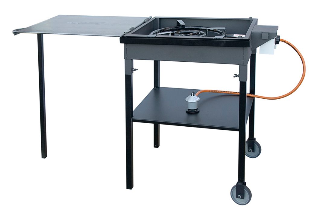 PLANCHA PAELLERA A GAS 77X53X9