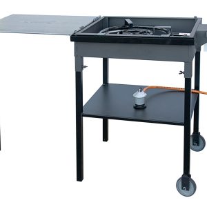 PLANCHA PAELLERA A GAS 77X53X9