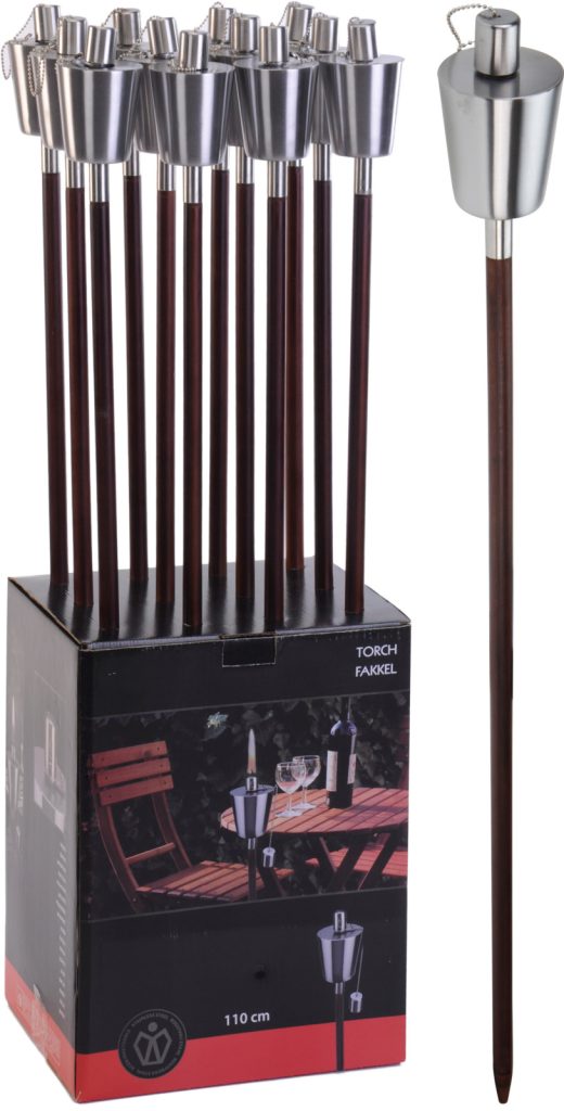 ANTORCHA ACERO INX 110 CM