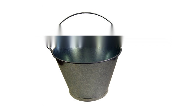 CUBO GALVANIZADO CONICO 08LT