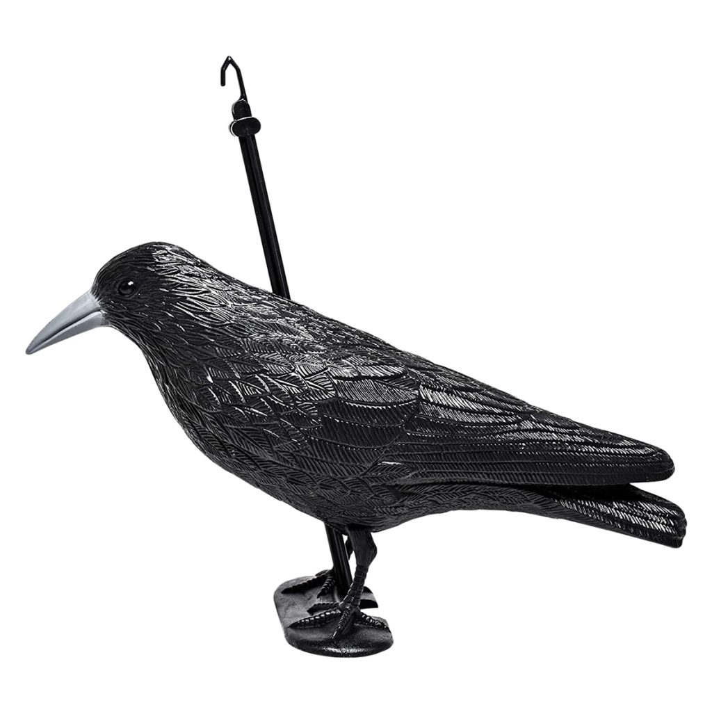 CUERVO ESPANTAPAJ. 33X20X12 CM