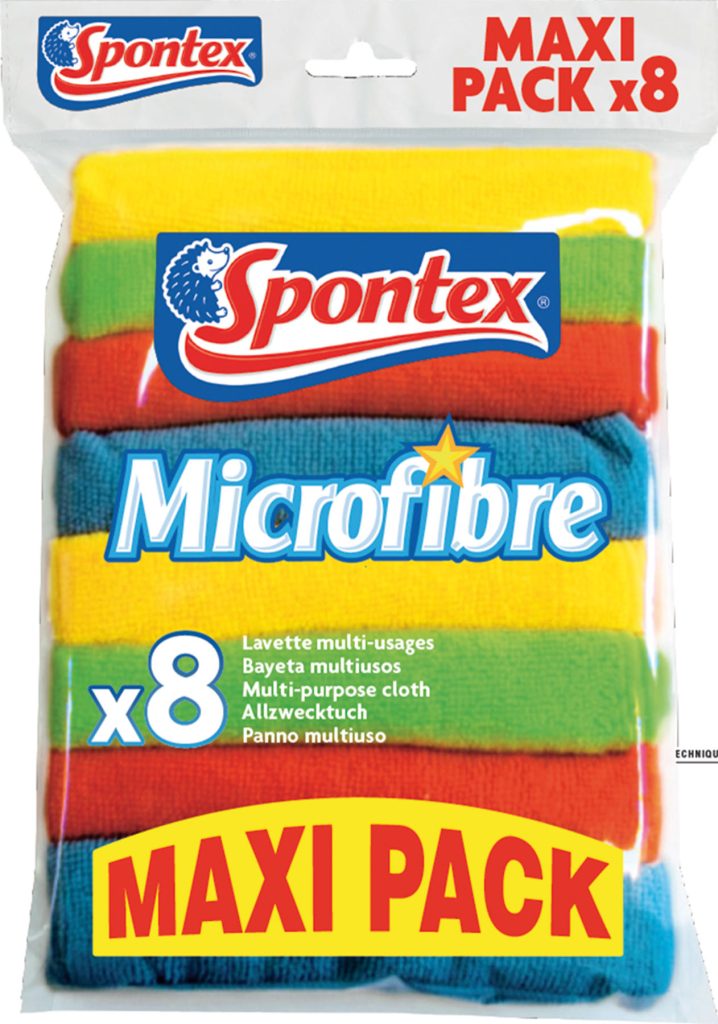 BAYETA MICROFIBRA 8UD MAXI PAC