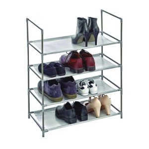 ZAPATERO 4 BALDAS METAL PLÁSTI