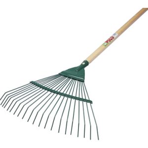 ESCOBA RECOGEHOJAS METALICA 21