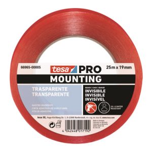 CINTA ADH D/CARA 25MX19MM TESA