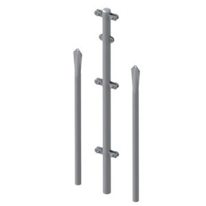 CONJUNTO POSTE REFUERZO GALVA