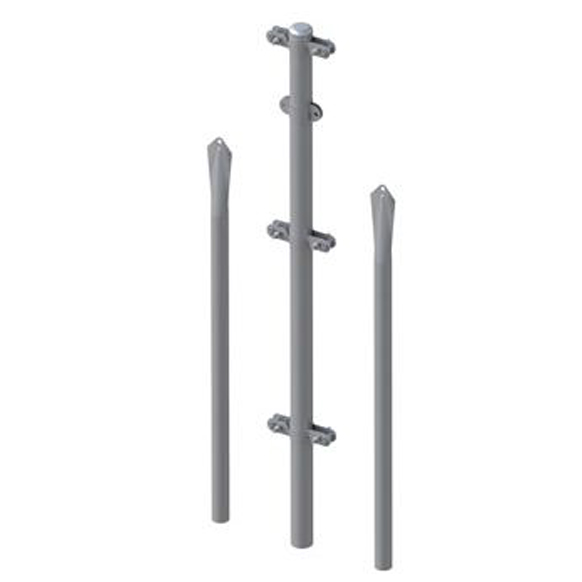 CONJUNTO POSTE REFUERZO GALVA