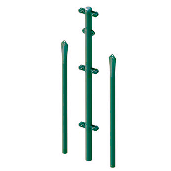 CONJUNTO POSTE REFUERZO VERDE