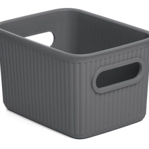 CESTA BAOBAB S ANTRACITA 13X17