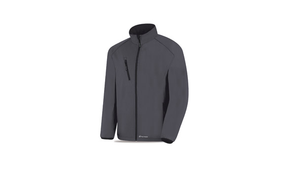 CHAQUETA SOFTSHELL GRIS M 288-