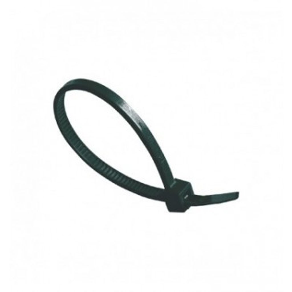 BRIDA NILON NEGRA 100 UDS 4,8