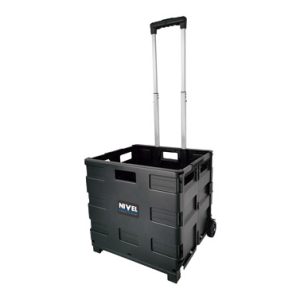 CARRO CAJA PLEGABLE NEGRO 42X3