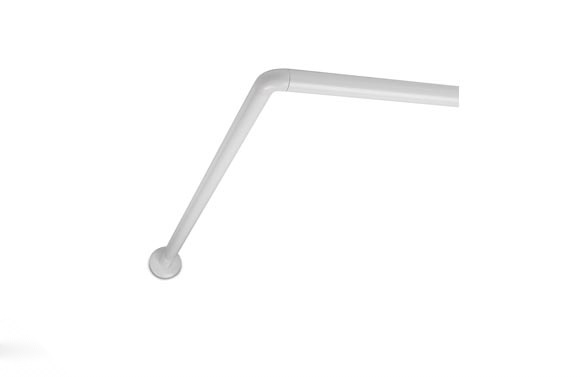 BARRA DUCHA CORT CURV BL 80 X