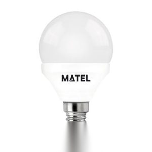 BOMBILLA ESFERICA LED E14 7W 6